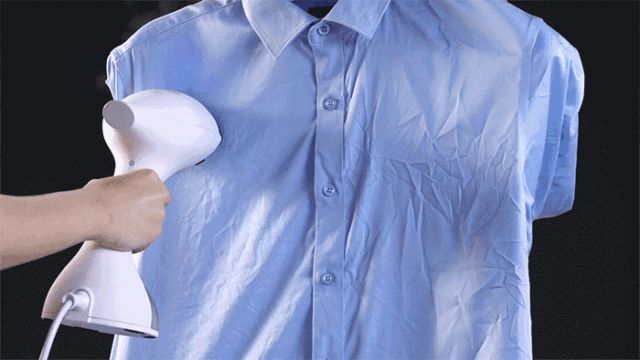 衣服皱了没熨斗怎么办_衣服褶皱熨斗熨不开_熨衣服还是有褶皱