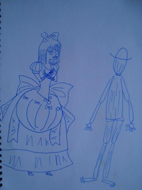木头素描怎么画_木头人素描的步骤图片_木头素描画